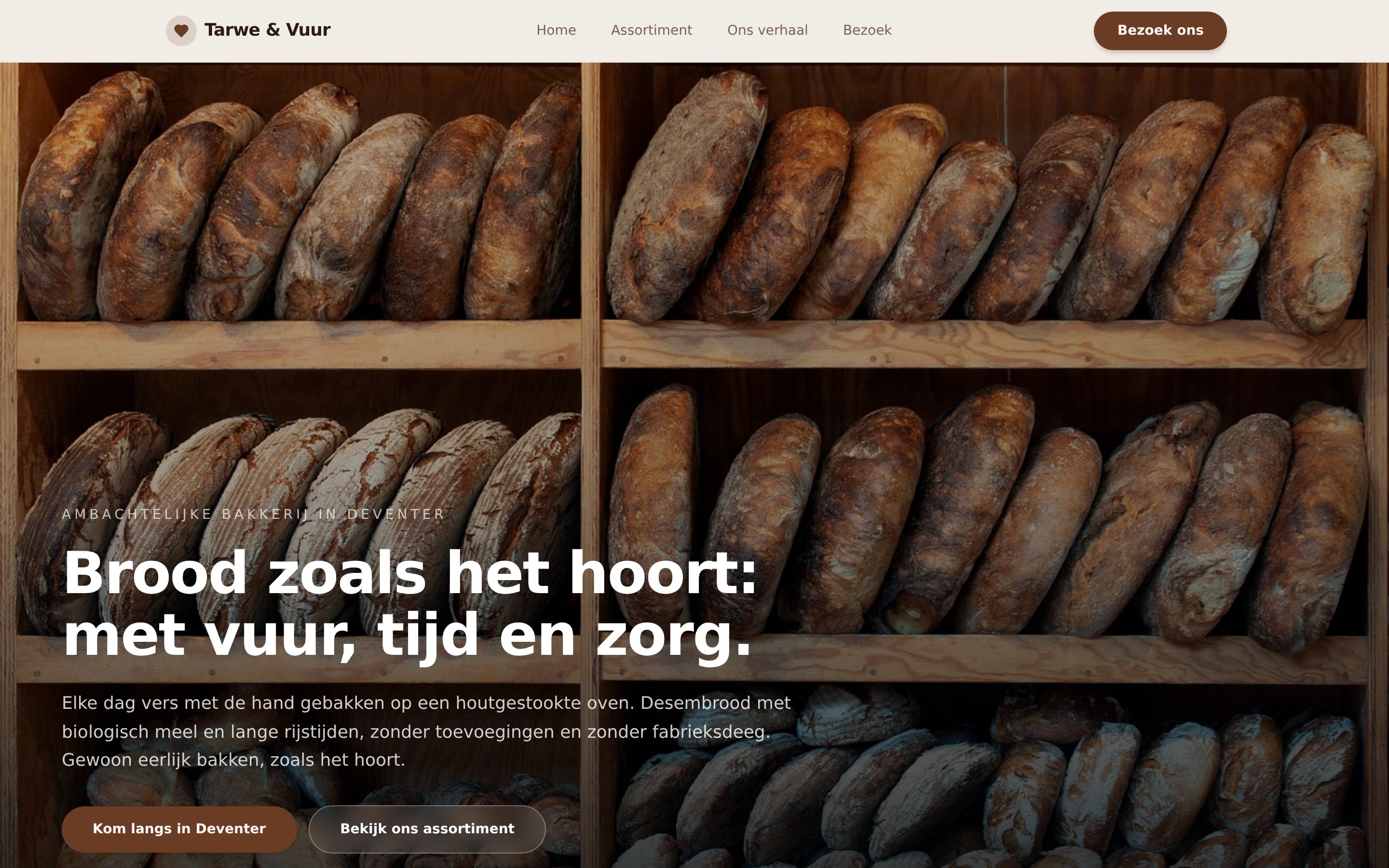 Bakkerij Tarwe & Vuur
