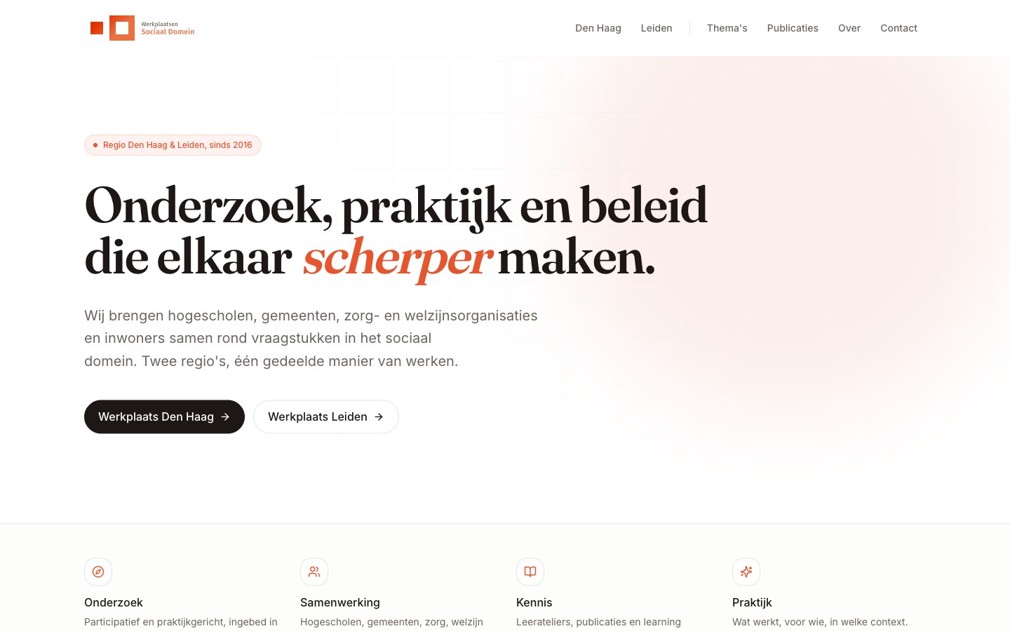 Werkplaats Sociaal Domein